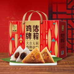 鸡牌 祥麟报佶粽子礼盒1160g