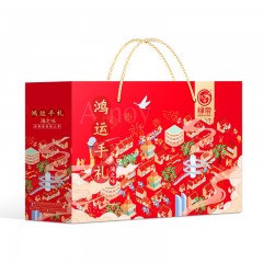 绿帝鸿运海味海产品干货礼盒881g