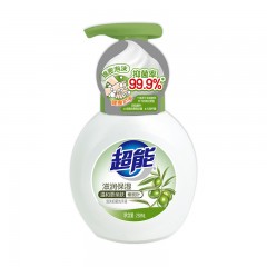 超能女士内衣专用皂101g*4（2组装）+超能泡沫抑菌洗手液(滋润保湿)258ml3瓶装