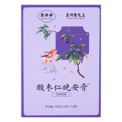 雷允上 酸枣仁晚安膏 3盒*144g（12g*12袋）