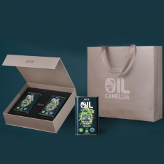 魔法农场山茶油500ML马口铁*2礼盒