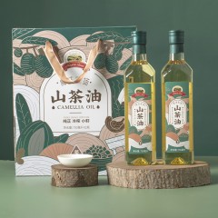 魔法农场山茶油750ML*2礼盒