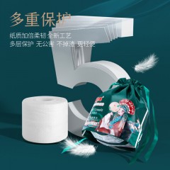 贝因美国潮卷芯棉柔巾1箱*10卷*41抽