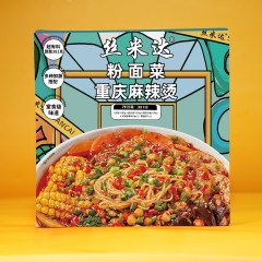 丝米达 粉面菜重庆麻辣烫1盒*381g