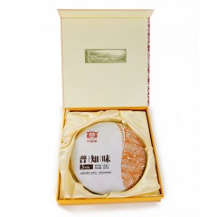 大益普洱茶 普知味3年陈礼盒（熟）（B版）357g/盒