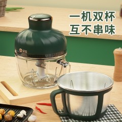 德国麦滋（MZeat）多功能绞肉机  一机双胆MZJR-1803 1.8L