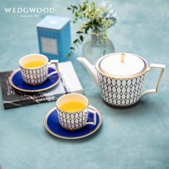 WEDGWOOD 玮致活金粉年华一壶两杯两碟套装1054480