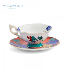 WEDGWOOD 玮致活 漫游美境黄金鹦鹉杯碟套组1057271  701587442176