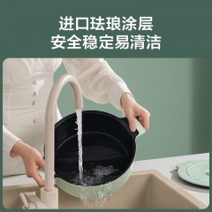 TOKIT 多功能铸铁珐琅锅 TACL060CM 绿