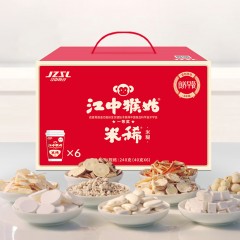 江中猴姑原味6杯装米稀米糊 40g/杯（30克米稀+10克炼乳），6杯/提偏远地区不包邮：海南、青海、新疆、西藏