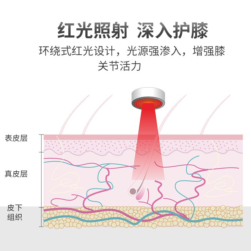 J-攀高 智能护膝按摩器 膝关节按摩仪  PG-2015F3   黑色