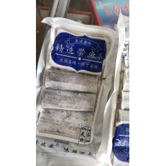 鲜知肴 无冰衣带鱼段 小眼带鱼中段 大号新鲜现捕现切冷冻 4斤（净重无冰）