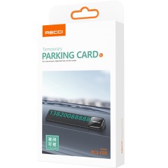 锐思（Recci）临时停车牌RCS-C03 黑色  6955482505397