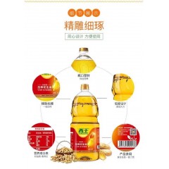 西王压榨一级花生油 1.8升