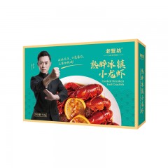 老蟹坊 熟醉冰镇小龙虾B款750g*4  6975798410451