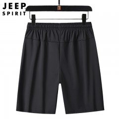 JEEP吉普夏季男士冰丝短裤五分裤速干透气宽松户外运动裤 JPCS9812HX  L-6XL  下单请备注颜色尺码