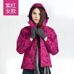 JEEP吉普新款男女三合一冲锋衣两件套内胆抓绒衣情侣款冲锋衣外套  JPCS1004HL（男）/JPCS1004BHL（女）下单请备注颜色尺码
