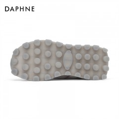 Daphne/达芙妮爆款厚底德训鞋女新款网面透气休闲运动鞋  4023101441 紫色116/蓝色114/橙色265 尺码35-40 下单请备注颜色尺码