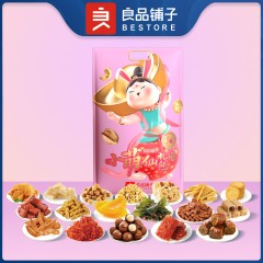 良品铺子 小萌仙礼包-陆号零食礼包2622g 6941297431044