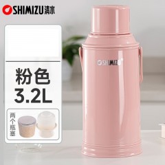 清水 老式大号热水瓶SM-1071-320 3200ml 6920280710717 绿色/粉色 可选下单备注颜色