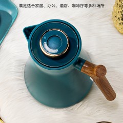 清水 时尚保温壶SM-1182-100 1000ml 6920280711820 灰/白/棕/绿 可选下单备注颜色