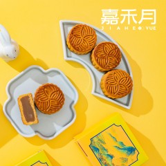 嘉禾月 明月双星月饼 600克 6971821851727