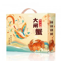湖客行 阳澄湖大闸蟹礼券3188型 公4.5两 母3.0两 4对8只