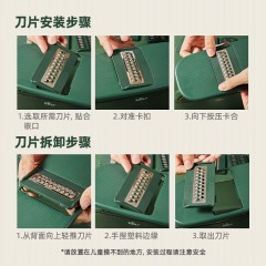 小熊伊万（BEAREWAN）多功能切菜神器擦丝器家用刨丝器土豆丝萝卜切片器 CX-D0009-P01