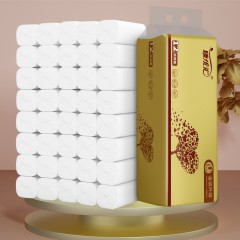 臻优汇 卫生卷纸家用原木擦手纸巾 一提12卷