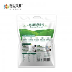 阴山优麦 小燕子有机纯燕麦片875g