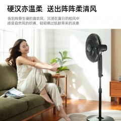 美的（Midea）落地扇SAF35ER 14寸七叶遥控 黑色6939924839776