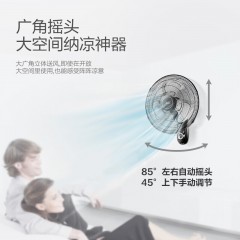 美的（Midea）壁扇 FW45-20B 18寸金属壁扇铝叶6956014000552