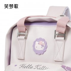 笑梦歌 HelloKitty樱霜凝紫双肩包23.5*10*33cm  SBAG-PE-KT-2107 樱花紫