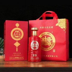 中华老字号 白水杜康 嘉宾窖藏 500ml*6 整箱装