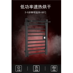 凯勒电热毛巾架DR9005 光铬  630*500*85mm 左线/右线 下单请备注出线方式