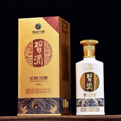 贵州习酒 53度 酱香型白酒 金质习酒 第四代500ml 单瓶装