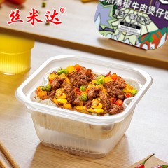 丝米达 黑椒牛肉煲仔饭  6盒* 260g