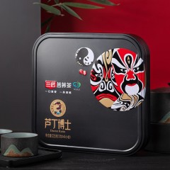 三匠 芦丁博士黑苦荞麦茶(脸谱)225g 6935378730867