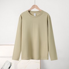 小野日记 长袖T恤 XY-F3105 S.M.L.XL.2XL 黑色.白色.海鸥灰.拖绿色.雾霾蓝.杏色下单备注尺码颜色