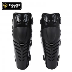 速莱特 SULAITE 越野摩托车户外运动护膝 GT-313-1 普通款2套 全黑色/黑红色 可选下单备注颜色
