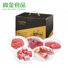 庄园黑 青春永猪生鲜冻品礼盒1.75kg 6937495119020