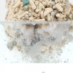 馋嘴小怪兽 绿茶豆腐混合猫砂2.4kg*2袋装
