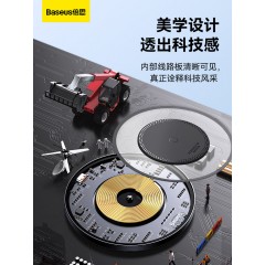 倍思 极简二代无线充电器CCJJ050001 黑色6932172624507