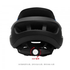 DEVIATE 骑行头盔全包边自行车骑行装备 039哑光 均码 哑光黑蓝/哑光黑黄/哑光黑红 可选下单备注颜色