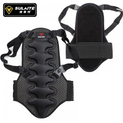速莱特SULAITE 滑雪速降加厚户外运动护脊 GT-020 黑色  S/M/L/XL 可选下单备注尺码