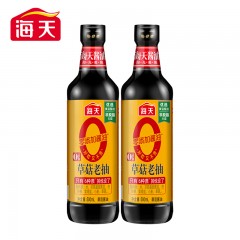 海天 0添加草菇老抽 500ml*2瓶 6902265001102