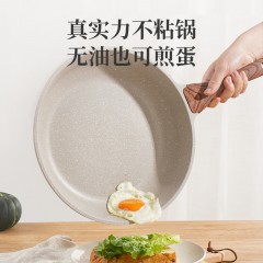 意可味ecowin 乐亦抗菌不粘煎锅20CM带盖 EJN20B17Y-QC 6973458573973