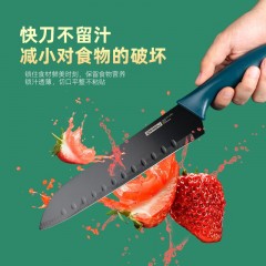 奇米欧 黑刃3+4厨具套装 QM0101027 6974538490944