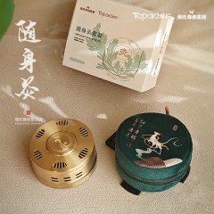 卓护 铜盒随身灸2盒+2包艾柱