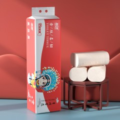 蓝漂 国风戏曲卷纸125*110*4层*70克*36卷 LP-30141 6922454330141